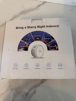 BlissLights Sky Lite Laser Star Projector Blue Stars Nebula Night Light