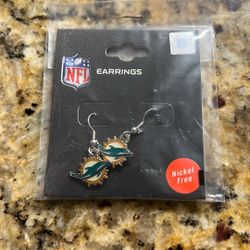Miami Dolphins earrings