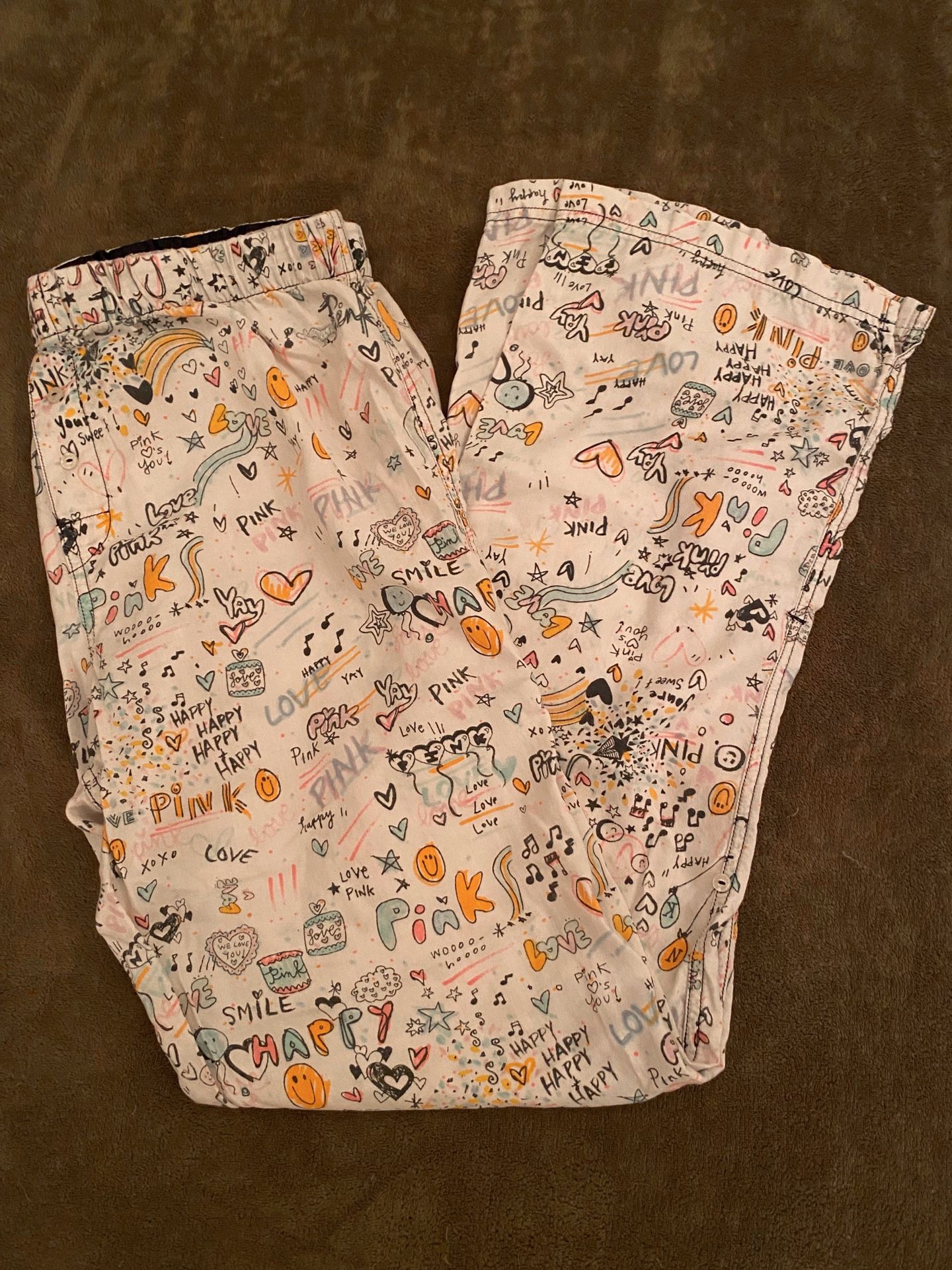 Y2K Victoria’s Secret Pink Pajama Pants