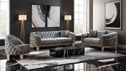 Brand New Elegant Valencia Sofa Loveseat 