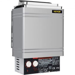 Sauna Heater 2KW Dry Steam Bath Stove 110V-120V with Internal Controller for Max.105.9 Cubic Feet Home Hotel Spa Shower. $85