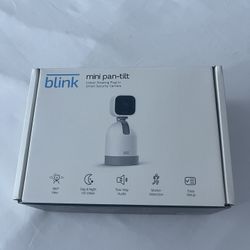 Blink Mini Pan-Tilt Indoor Smart Security Camera – New in Box