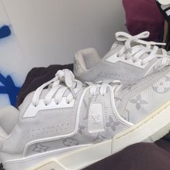 Louis Vuitton Grey Trainers