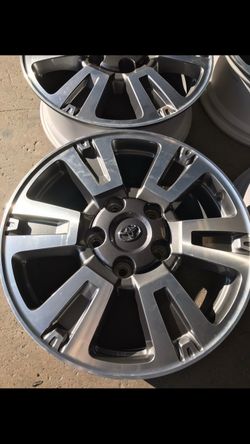 Toyota tundra alloy rims