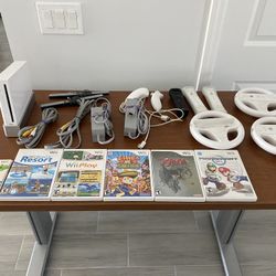 Nintendo Wii Console + Games