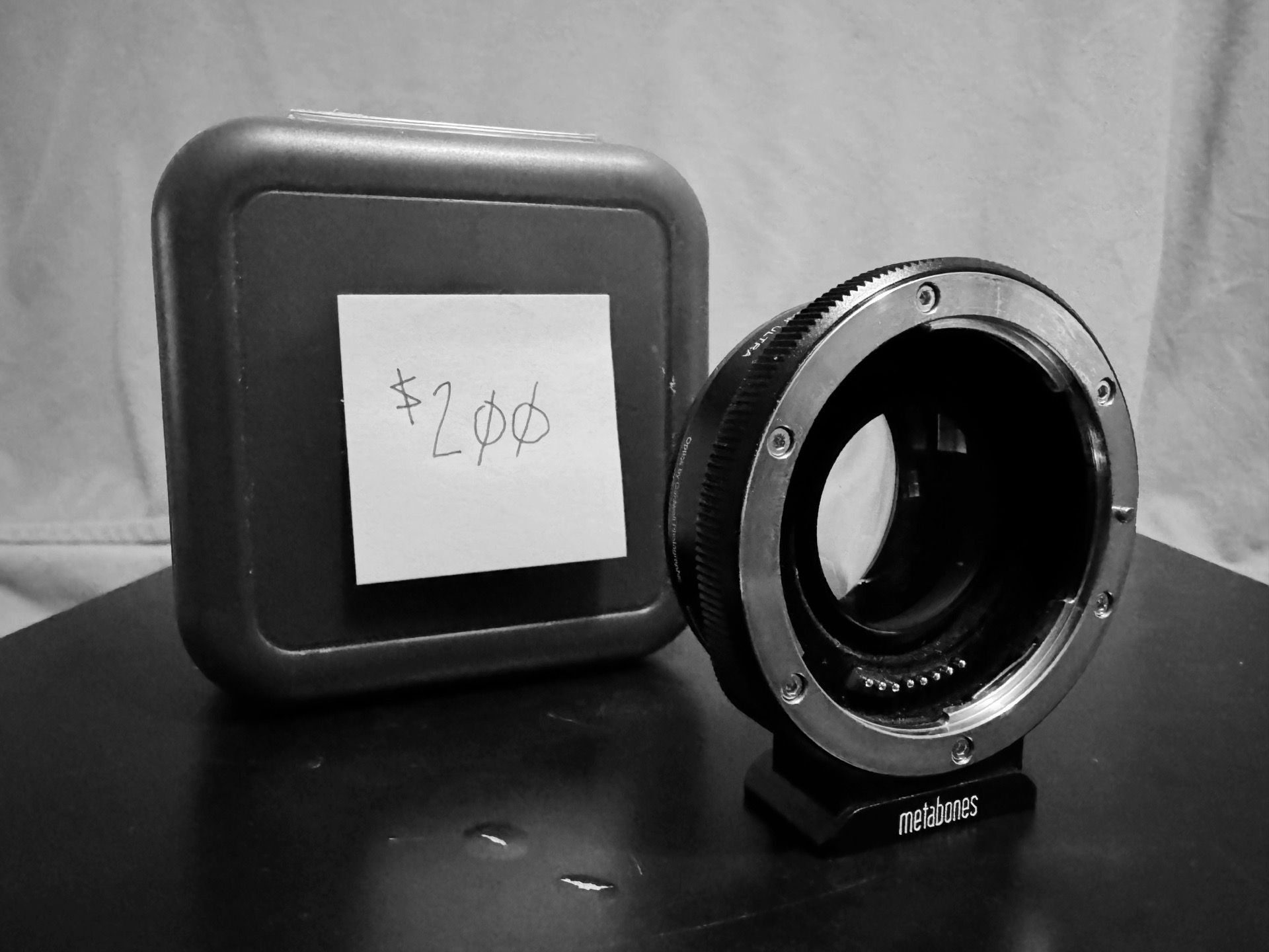 Metabones EF to Sony E T Ultra Speed Booster โ Premium Canon EF to Sony E Adapter
