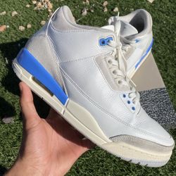 Air Jordan Retro 3s Blue $80 FIRM CASH ONLY