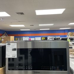  STAINLESS STEEL SAMSUNG MICROWAVE 