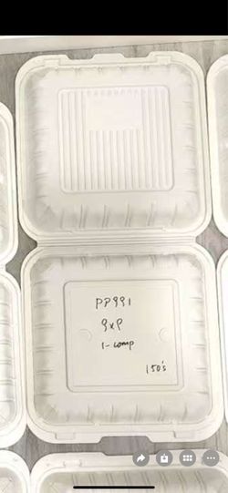 PP-991 (Vented/Unvented) 9" 1 Compartment 150 PCS 10x4=40