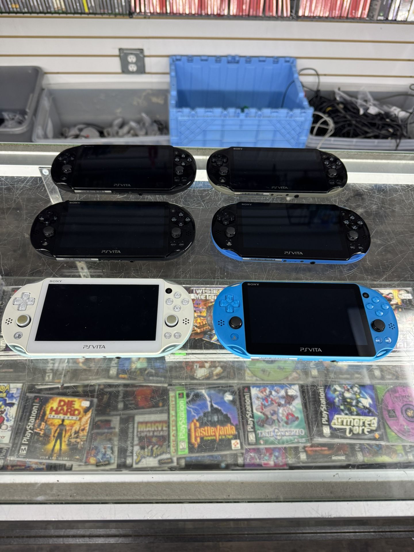 PlayStation Vita Slim Modded $275-$300 Each Gamehogs 11am-7pm