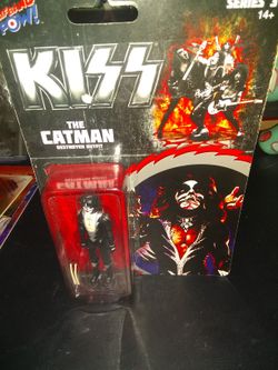 Brand New Kiss Peter Criss The Catman Destroyer Action Figure