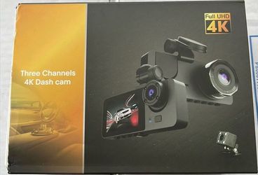 Three-way dash cam