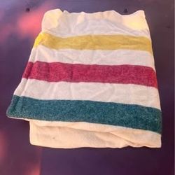 Vintage L.L. Bean Frontier Pattern Twin-sized Wool Blankets