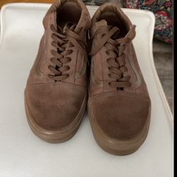 $25  Brown vans size 11.5  Brand new