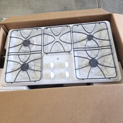 New! GE Gas Range Top 4 Burners