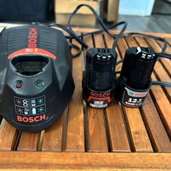 Bosch Tools Charger , Battery (1) 12v (1) 10.8v