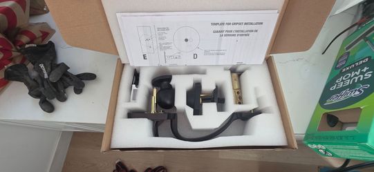 Front Door Lock and Deadbolt Set, Satin Nickel Exterior Door Handle with Interior Door Knob