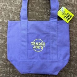 NEW Trader Joe’s Halloween Canvas Tote Bag (Purple)