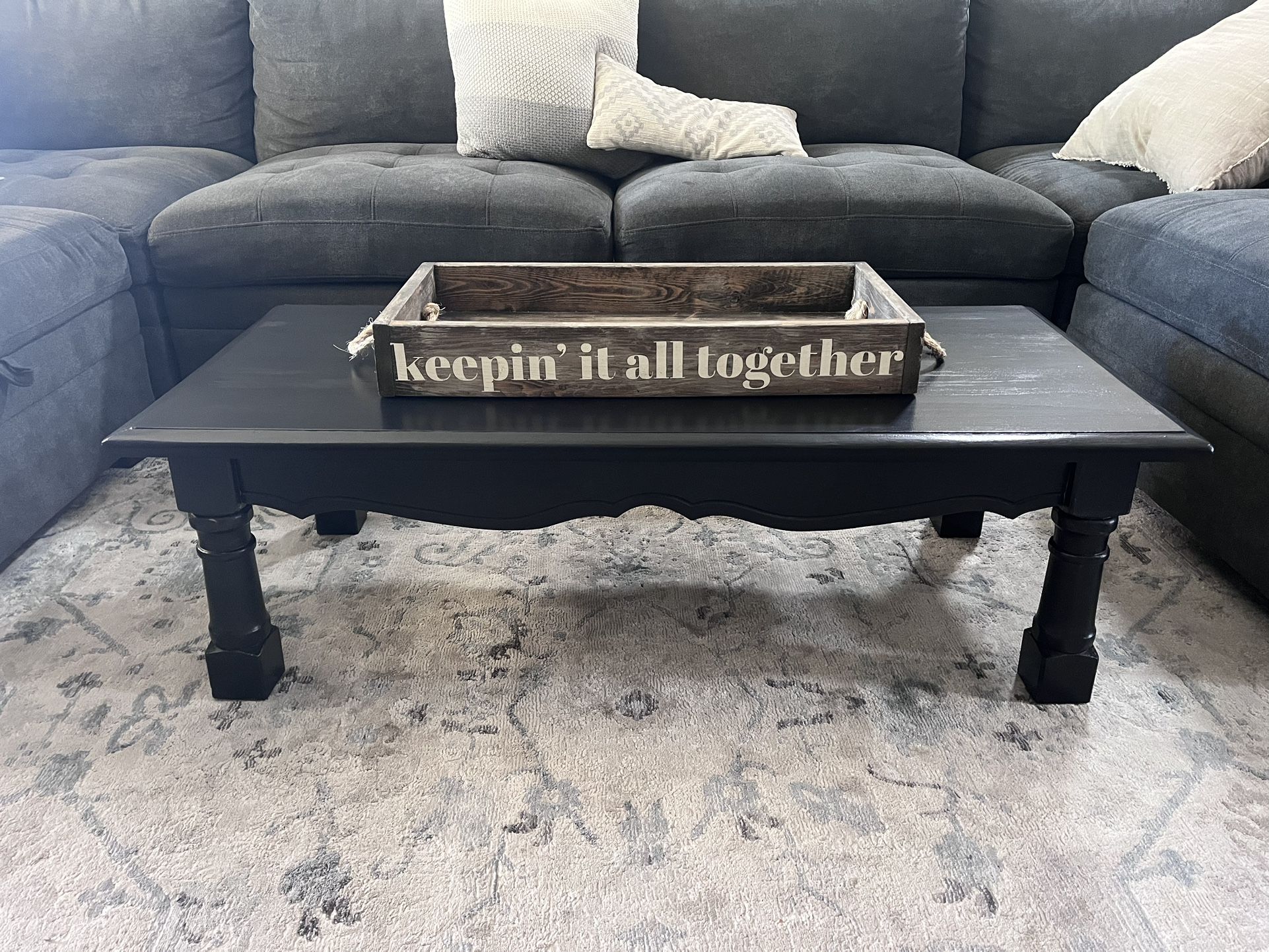 Black Coffee Table