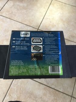 Orbit Valve Box Base Cover Sprinkler Water Irrigation Accessory 2 Mouse Hole New