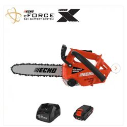 Battery Chainsaw w Battery and Charger