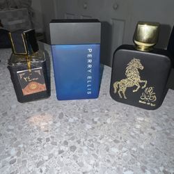 3 colognes men and unisex