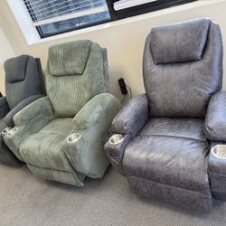 🛋️ Electric Power Lift Recliner Chair with Massage – Brand New ✨ Single sofa recliner ✨ Electric lift & multi-angle recline (45°–160°) – perfect for 