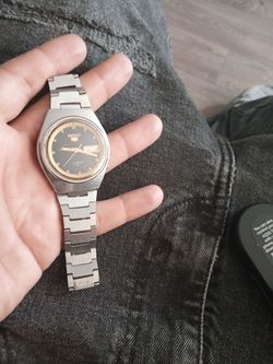 Vintage Automatic Watch Steel Bracelet