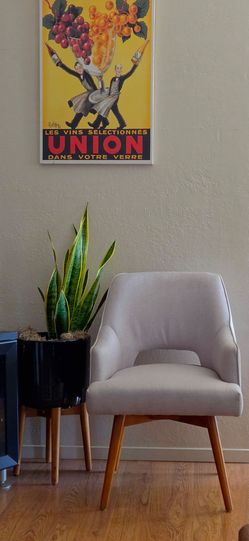 2 Mid-Century Modern Accent Swivel Chair