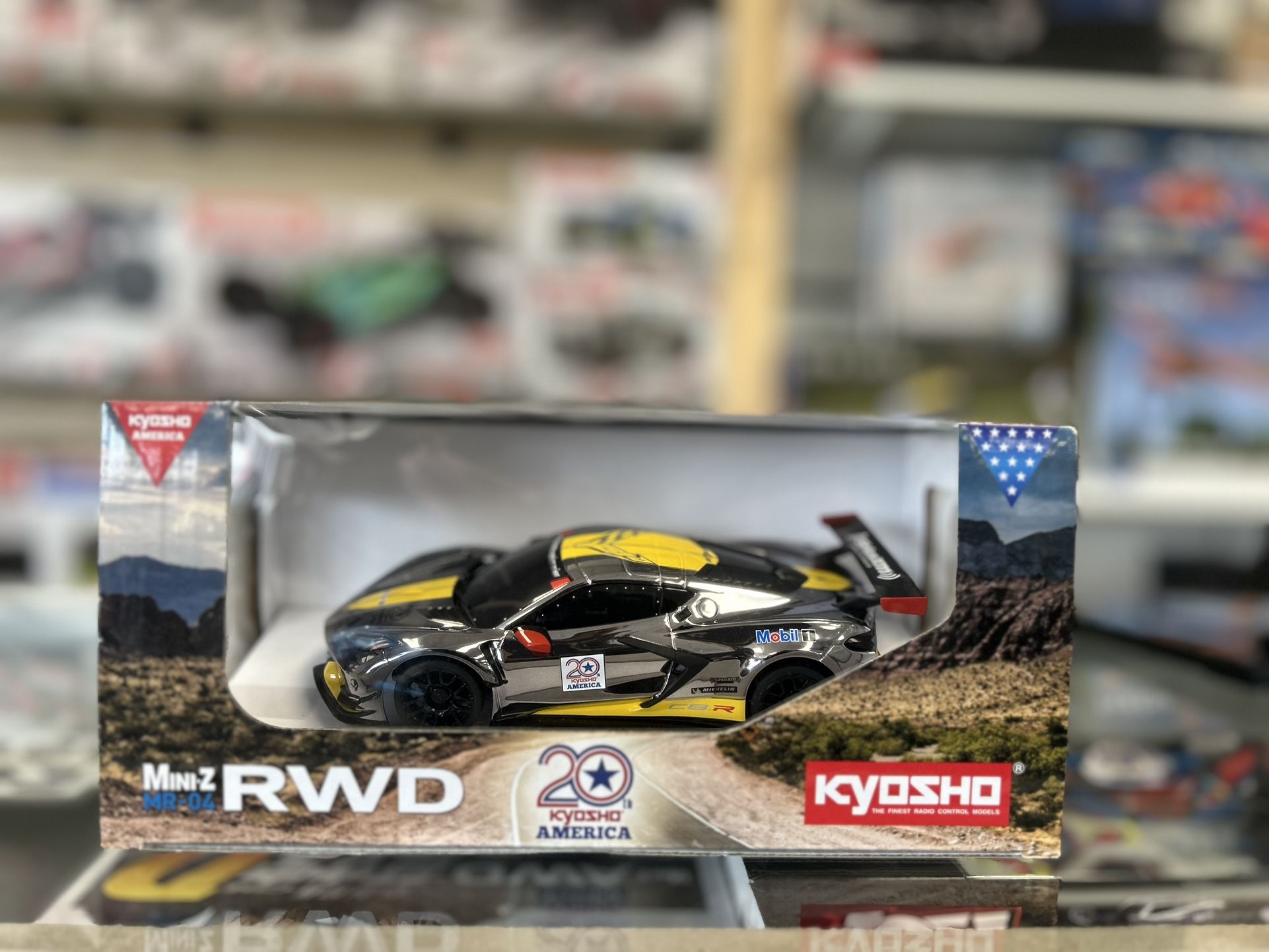 Kyosho Mini Z RWD Chevrolet Corvette 20th Anniversary MR-04