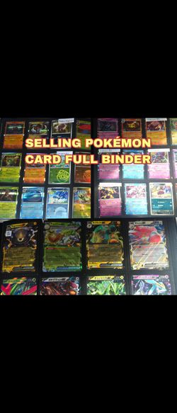 Pokemon cards full binder
