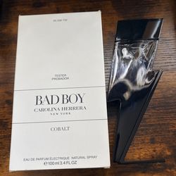 Carolina Herrera Bad Boy Cobalt 3.4 OZ 