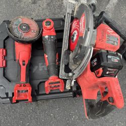 Milwaukee M18 Tool Bundle + Oxylite Bags – Good Condition! Bundle or Buy Separately, Open to Offers. Price Listed is for Bundle.