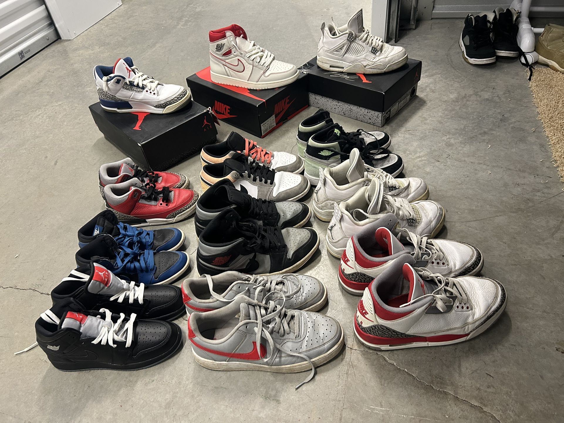 Jordan’s Size 5.5 To 10.5 