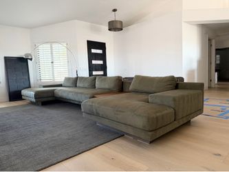 Rove Concepts Dresden Chaise Sectional Modern Low Sofa Couch High End Design