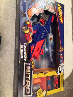 Nerf nitro long shot smash.