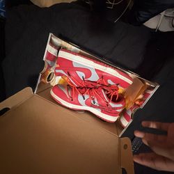 Nike Dunk Low Off White University Red