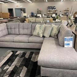 Sectional In Stock For Immediate Delivery 