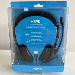 logitech® h390 usb headset