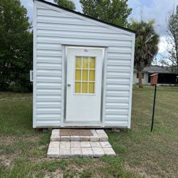 8’x10’ Aluminum lean to Shed New
