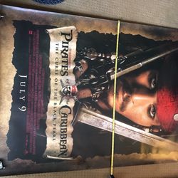 Pirates Of The Caribbean Johnny Depp Poster