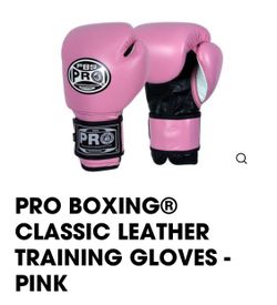 Pro Classic Leather Training Gloves 