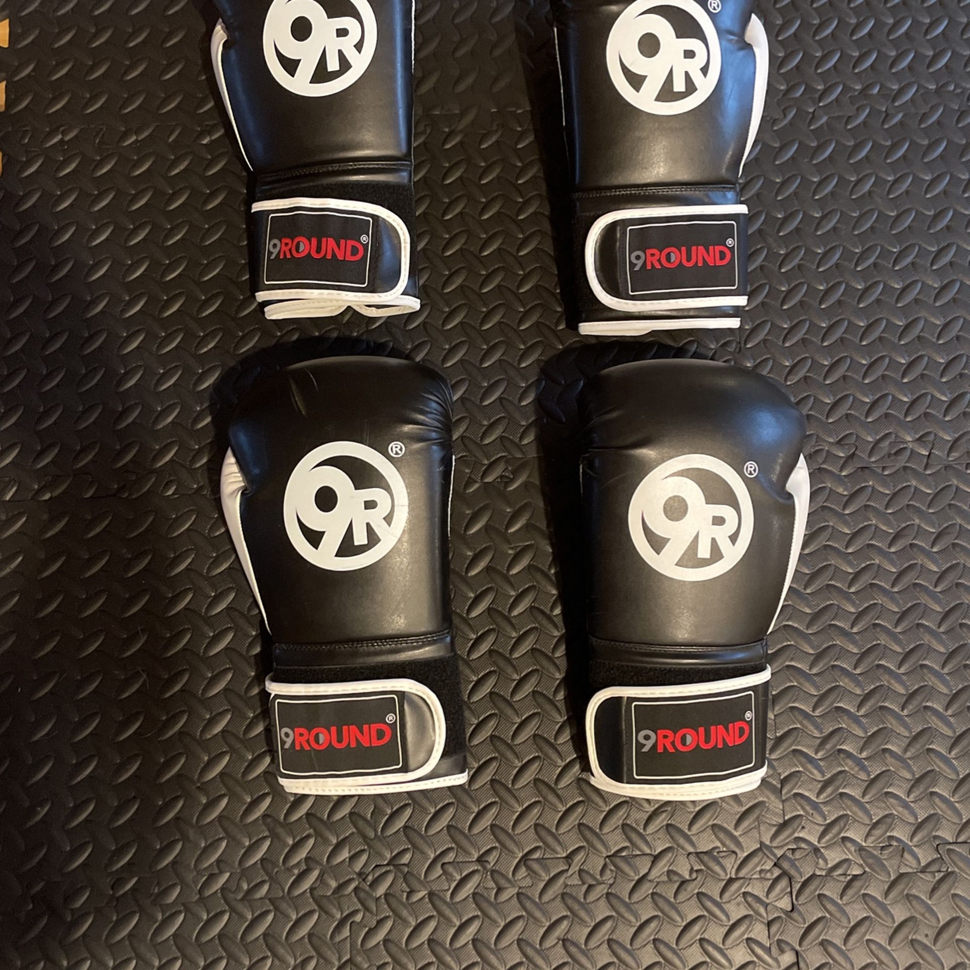 Two Sets Of Boxing Gloves, Nine Round Brand