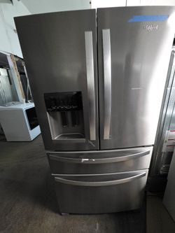 Whirlpool 4 Door Stainless Steel Refrigerator 