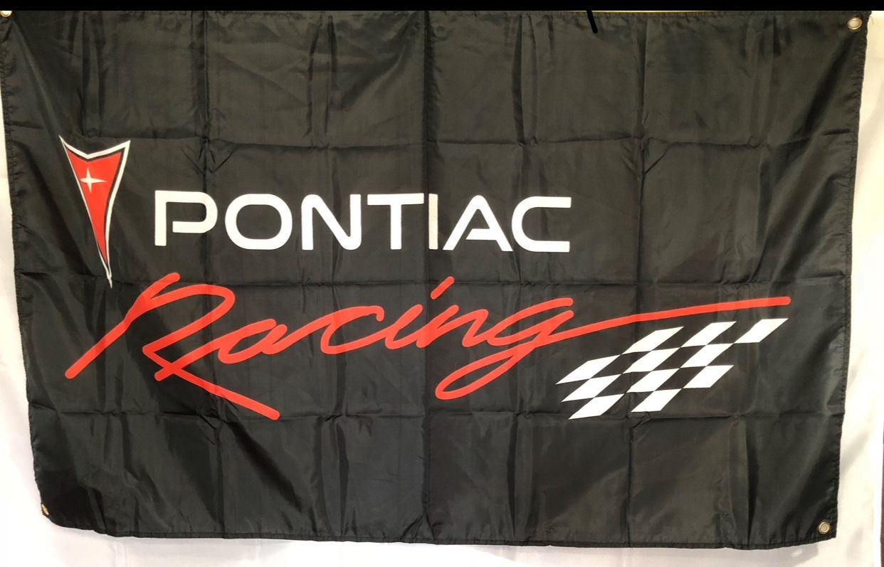 Pontiac Racing Wall Flag (3’x5’)