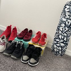 Shoes And Supreme Board Sizes 8.5-9.5 DS And Used