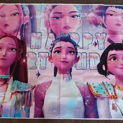 K-pop Demon Hunters backdrop