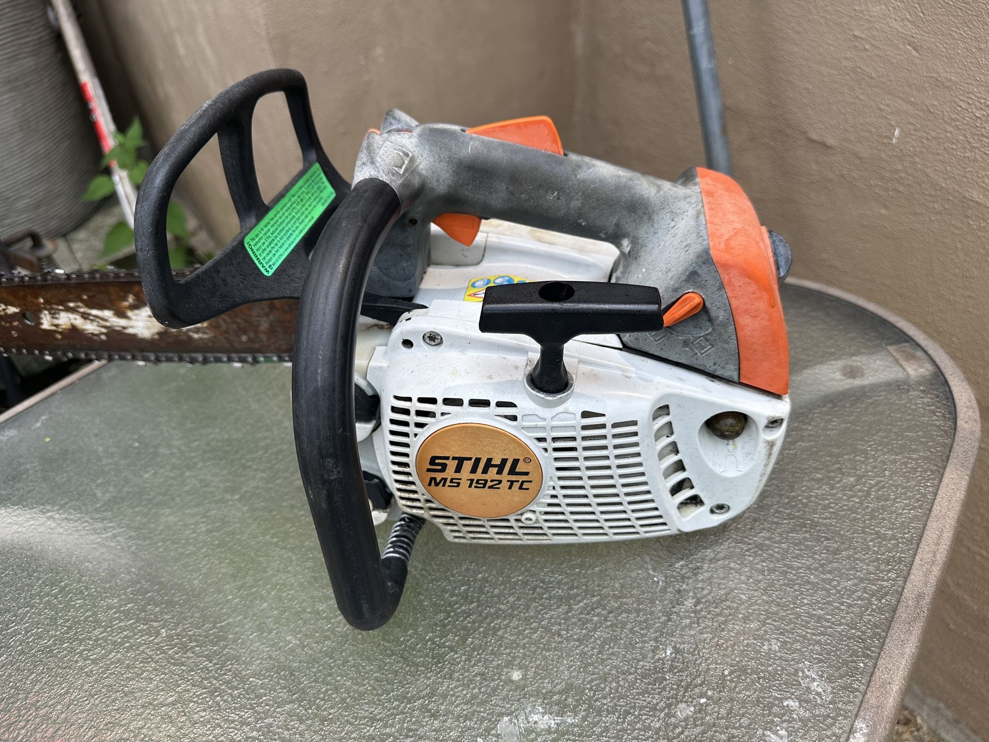 Stihl Ms192tc Tree Chainsaw