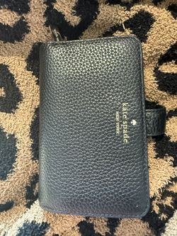 Kate Spade Black Leather Wallet
