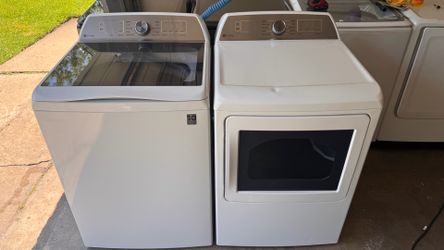 GE PROFILE XL WASHER AND DRYER SET 👍👍👍 FREE DELIVERY 🚚